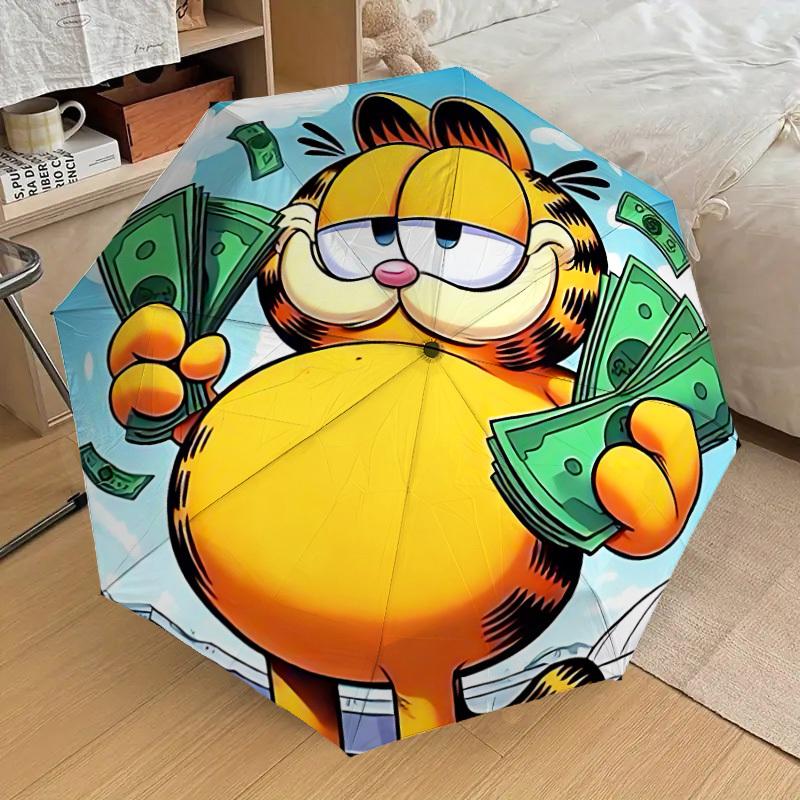 1pc Garfield, Money Automatic Open/Close Umbrella, Lightweight Design for Everyone, Halloween & Christmas Gifts - Ideal for Daily, Formal, Party Use,
1pc Garfield, Money Automatic Open/Close Umbrella, Lightweight Design for Everyone, Halloween & Christmas Gifts - Ideal for Daily, Formal, Party Use,