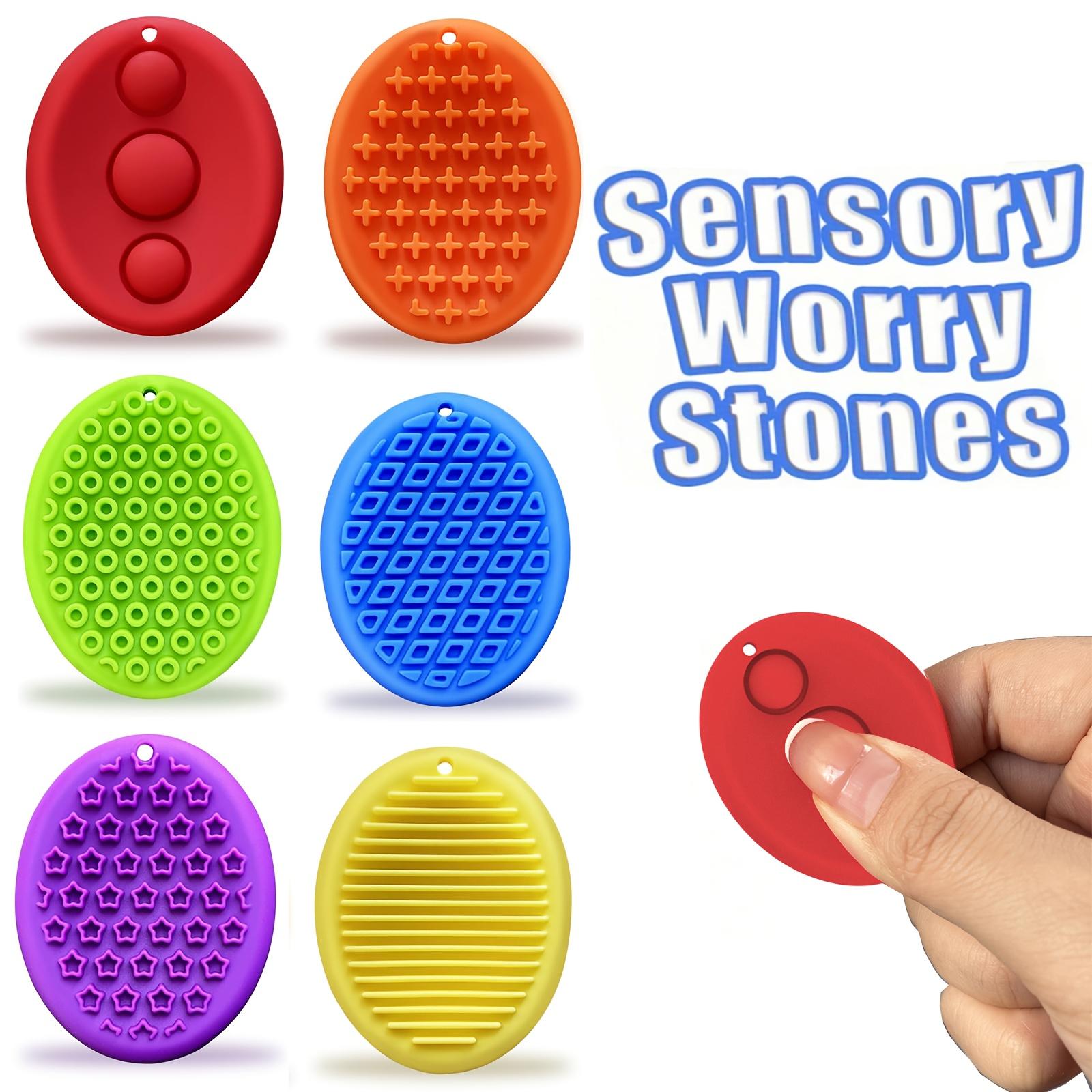 1pc Textured Soft Stress Relief Stone, Sensory Fidget Toy for Autistic Kids, Anxiety Calming Student Prize Decompression Toy світло-сірого кольору
1pc Textured Soft Stress Relief Stone, Sensory Fidget Toy for Autistic Kids, Anxiety Calming Student Prize Decompression Toy світло-сірого кольору