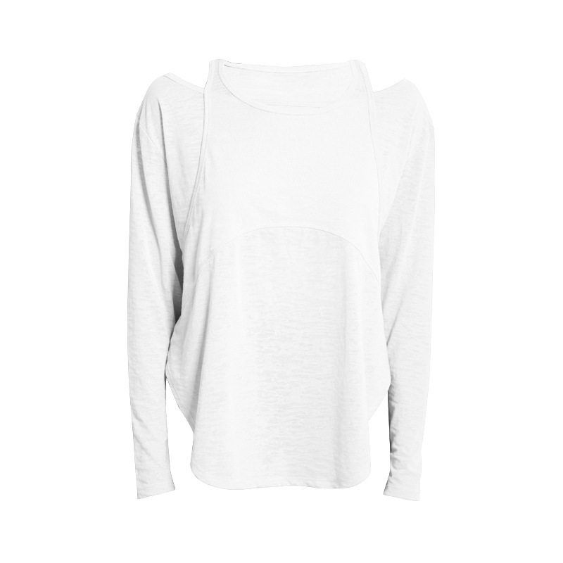 Women s Loose Quick-Dry Long-Sleeve Thin Sports Top White M
Women s Loose Quick-Dry Long-Sleeve Thin Sports Top White M