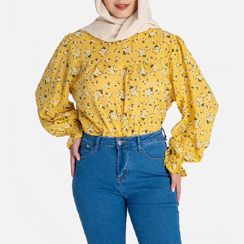 Southeast Asia Women s Vintage Floral Chiffon Blouse: Autumn/Winter Long-Sleeve High Collar 3XL жовтий
Southeast Asia Women s Vintage Floral Chiffon Blouse: Autumn/Winter Long-Sleeve High Collar 3XL жовтий