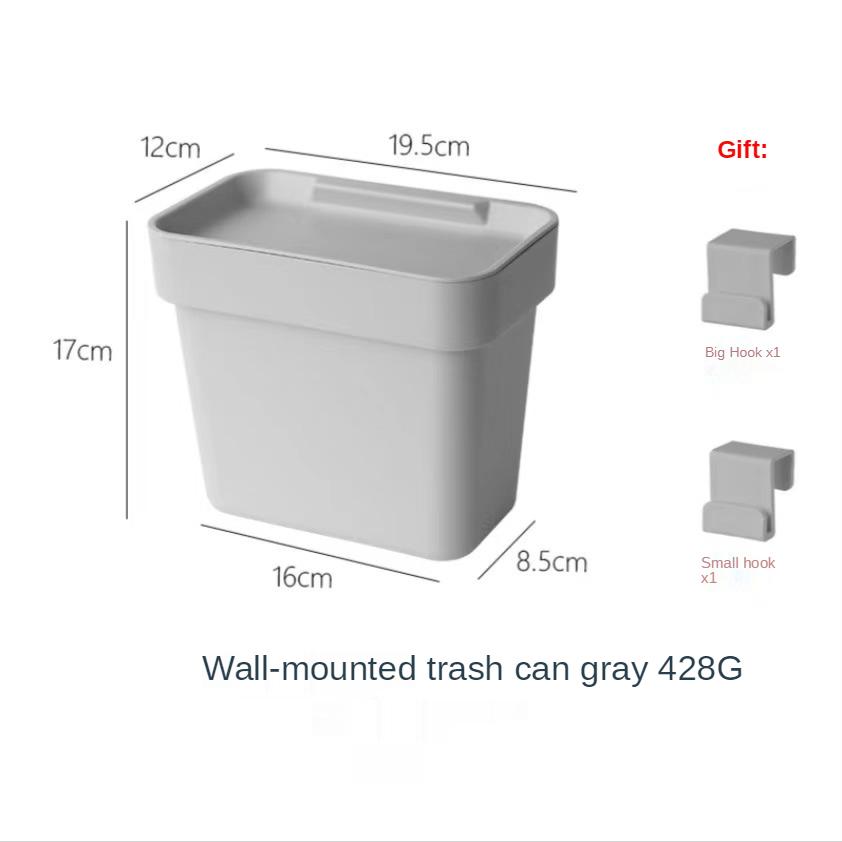 Мусорное ведро для кухни, настенное, для ванной комнаты, подвесное, для хранения сухих и влажных отходов, с крышкой, герметичная, против запаха, корзина для бумаг серый
Мусорное ведро для кухни, настенное, для ванной комнаты, подвесное, для хранения сухих и влажных отходов, с крышкой, герметичная, против запаха, корзина для бумаг серый