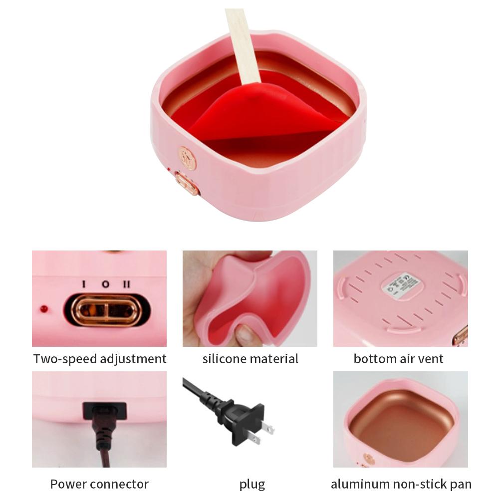 YIKOOLIN Hair Removal Wax Machine Professional Wax Heater Warmer Depilatory Epilator Warmer Wax-melting Pot Wax Heater EU Plug розовый
YIKOOLIN Hair Removal Wax Machine Professional Wax Heater Warmer Depilatory Epilator Warmer Wax-melting Pot Wax Heater EU Plug розовый