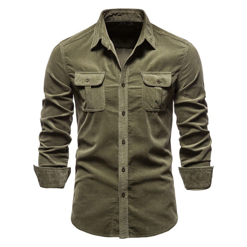 Men s Autumn Cotton Basic Japanese Style Corduroy Men Business Shirt Silm Casual Shirt Men s New Long Sleeve Coat Brown 5XL
Men s Autumn Cotton Basic Japanese Style Corduroy Men Business Shirt Silm Casual Shirt Men s New Long Sleeve Coat Brown 5XL