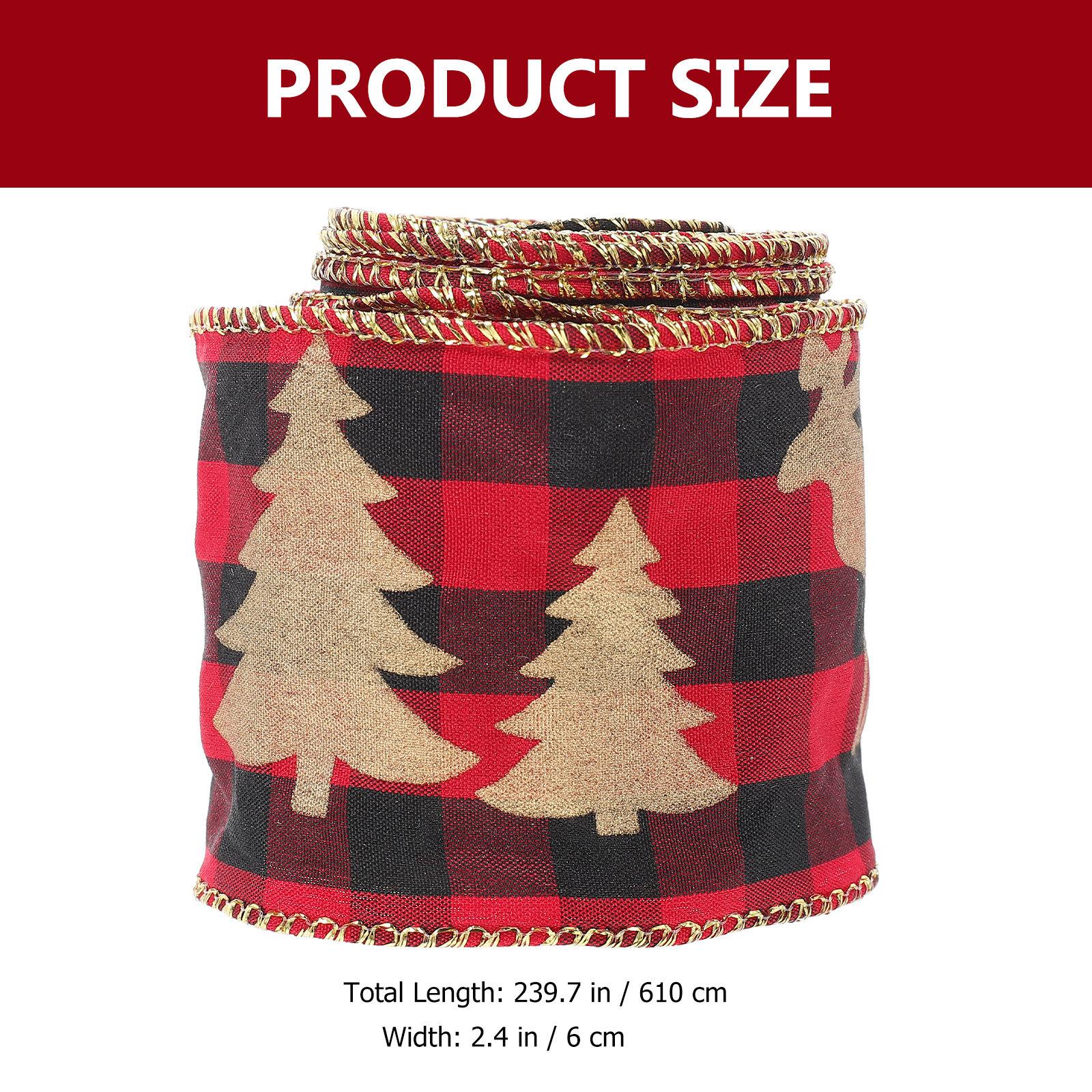 30 Yard Christmas Ribbon Smooth Non-Wrinkle Xmas Tree Pattern for DIY Crafts Gift Boxes Hair Ornaments Party Decorations
30 Yard Christmas Ribbon Smooth Non-Wrinkle Xmas Tree Pattern for DIY Crafts Gift Boxes Hair Ornaments Party Decorations