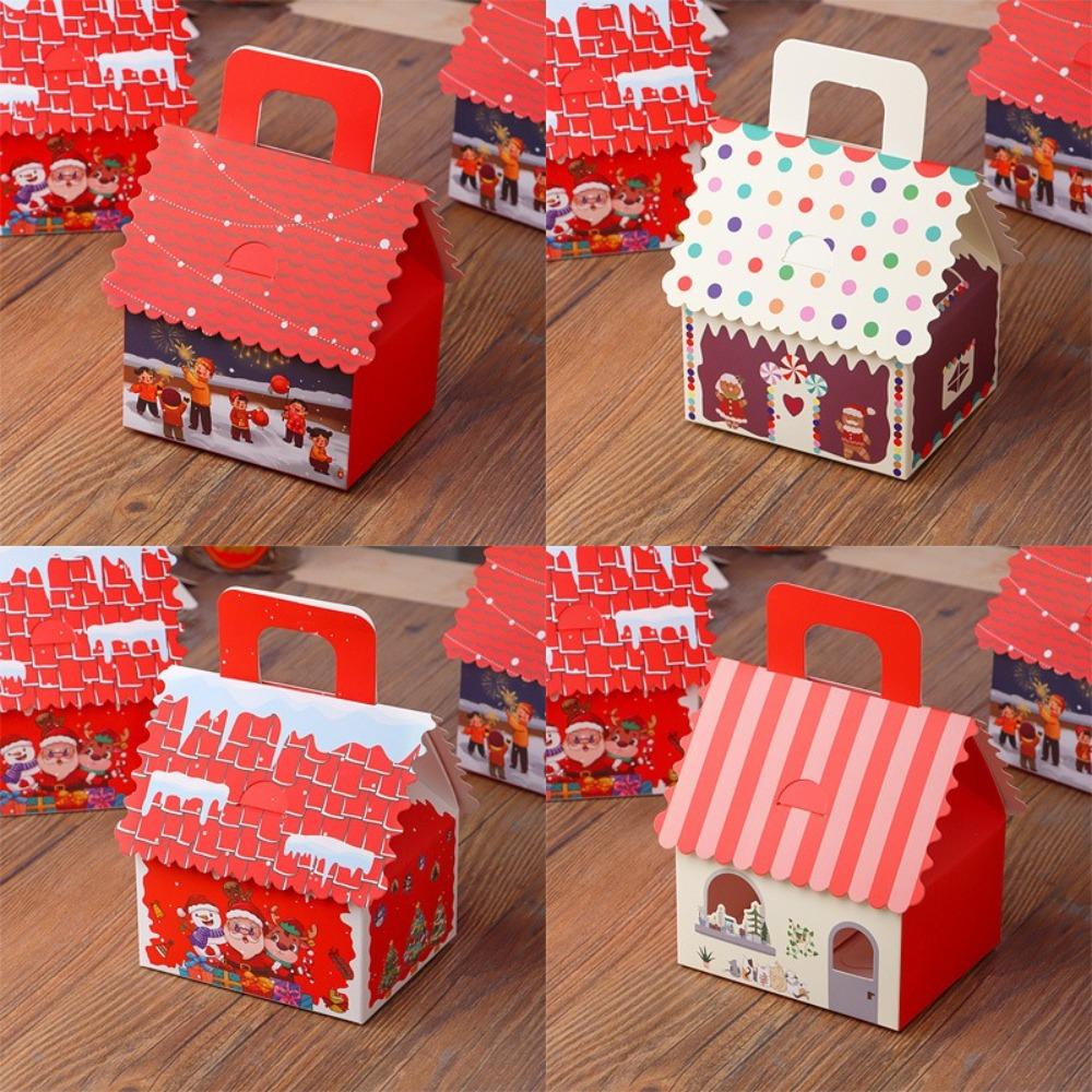 10pcs Christmas Candy Gift Boxes Kraft Paper Packing Box Creative Cookie Snack Bag for Xmas Party C
10pcs Christmas Candy Gift Boxes Kraft Paper Packing Box Creative Cookie Snack Bag for Xmas Party C