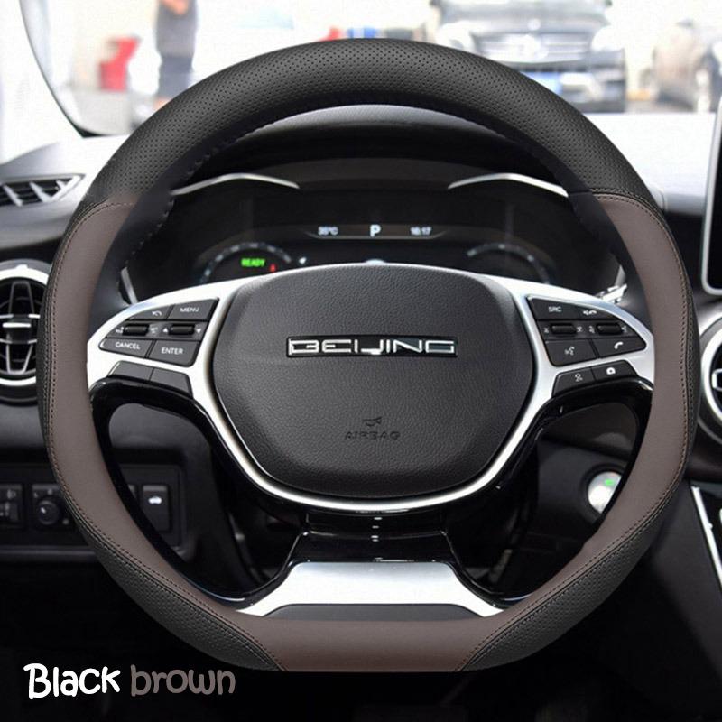 Car Steering Wheel Cover Wrap Holder for BAIC Beijing X35 X55 D Type Steering-Wheel черный коричневый
Car Steering Wheel Cover Wrap Holder for BAIC Beijing X35 X55 D Type Steering-Wheel черный коричневый