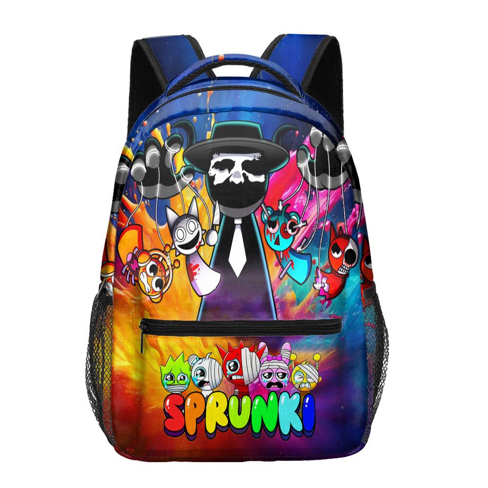 Sprunki Incredibox Rhythm Box School Bag Large Capacity Full Print Burden Reduction Backpack Ship according to the picture
Sprunki Incredibox Rhythm Box School Bag Large Capacity Full Print Burden Reduction Backpack Ship according to the picture