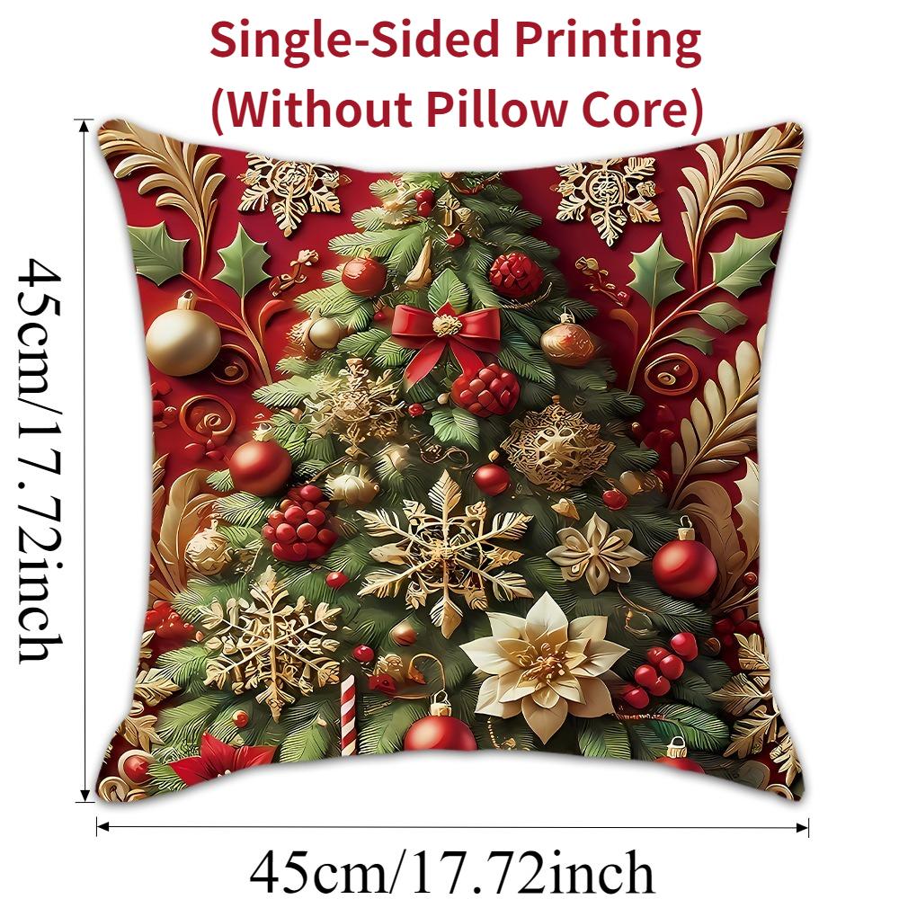 1/4pcs Christmas Pillow Covers Linen Santa Reindeer Design Zipper Closure Winter Living Room Sofa Decor Funda Cojines De 45x45 1PC-45x45cm
1/4pcs Christmas Pillow Covers Linen Santa Reindeer Design Zipper Closure Winter Living Room Sofa Decor Funda Cojines De 45x45 1PC-45x45cm