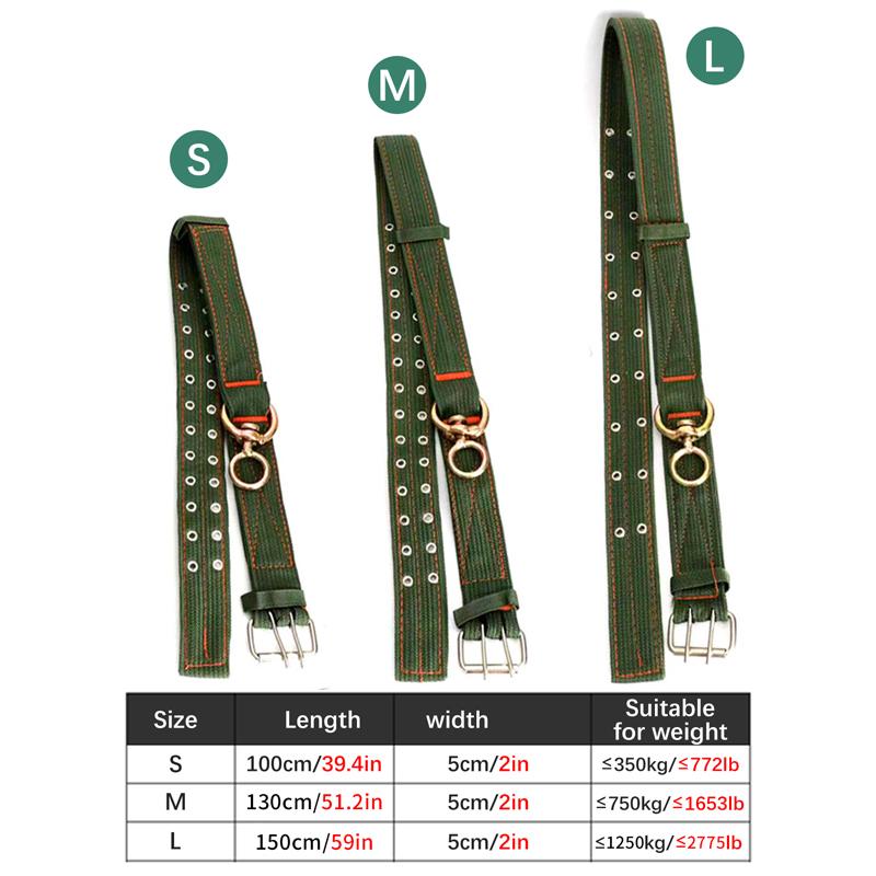 Strong Durable Belay Tie Adjustable Cattle Collar Cow Hauling Collar Livestock Feeding Supply Canvas Belt Veterinary Equipment S 100cm зелёный
Strong Durable Belay Tie Adjustable Cattle Collar Cow Hauling Collar Livestock Feeding Supply Canvas Belt Veterinary Equipment S 100cm зелёный