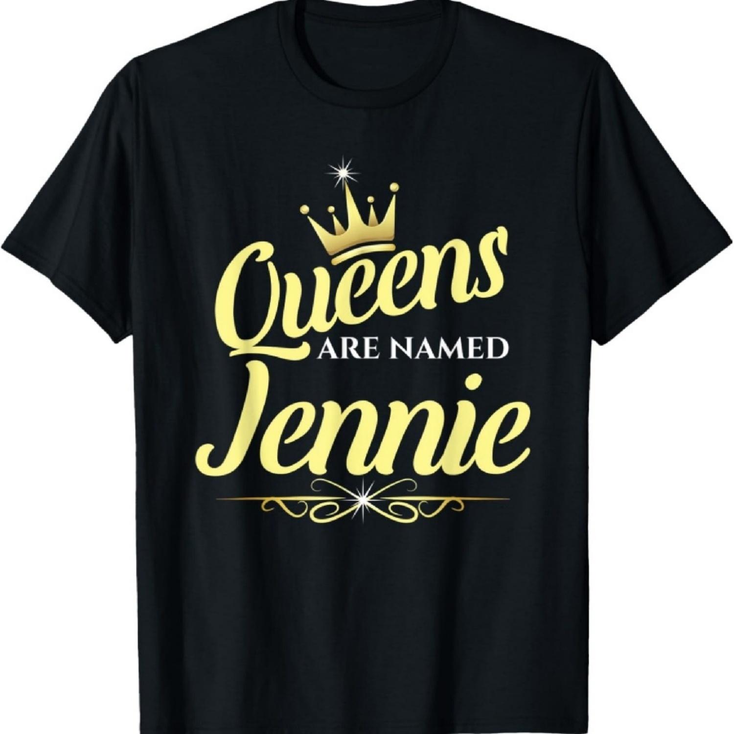 Футболка Queens Are Named Jennie1 S чёрный
Футболка Queens Are Named Jennie1 S чёрный