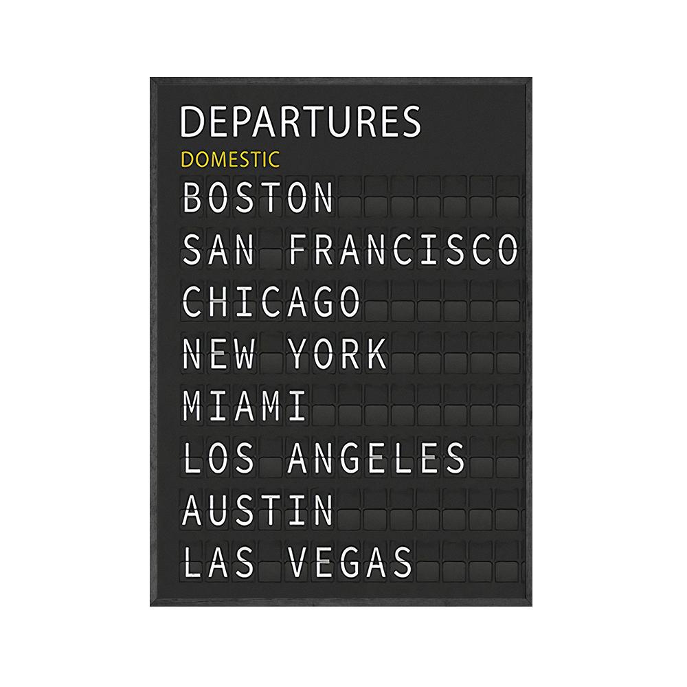 Путешествия художественные принты железнодорожный вокзал аэропорт вылет доска холст картина Нью-Йорк Сан-Франциско печать картина украшение дома 21x30cm No Framed
Путешествия художественные принты железнодорожный вокзал аэропорт вылет доска холст картина Нью-Йорк Сан-Франциско печать картина украшение дома 21x30cm No Framed