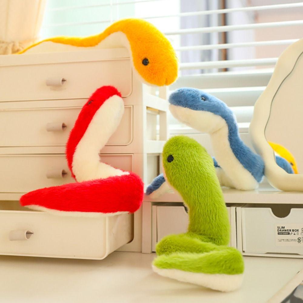 Stuffed Animal Snake Plush Doll Soft Cotton Simulated Snake Plush Stuffed Snake Toy Birthday Gifts вина червоного кольору
Stuffed Animal Snake Plush Doll Soft Cotton Simulated Snake Plush Stuffed Snake Toy Birthday Gifts вина червоного кольору