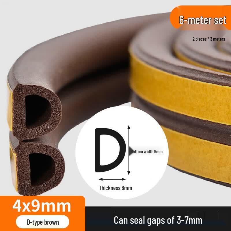 D-Type Anti-Theft Door Seal Strip
D-Type Anti-Theft Door Seal Strip