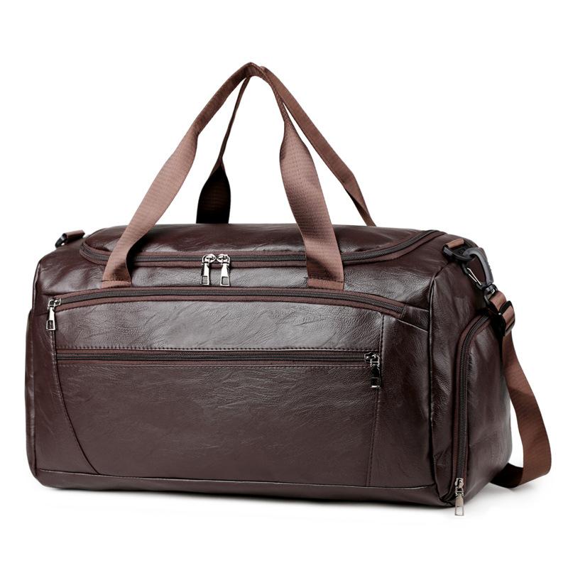 Travel Bag Men s New Shoulder Bag Fitness Handbag Sports Dry Wet Separation Large Capacity Portable Business Travel Bag коричневий
Travel Bag Men s New Shoulder Bag Fitness Handbag Sports Dry Wet Separation Large Capacity Portable Business Travel Bag коричневий