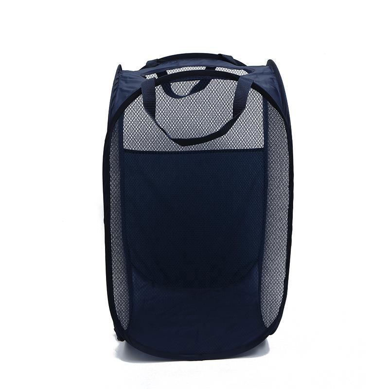 Foldable Mesh Laundry Hamper and Clothes Storage Basket 34x55cm
Foldable Mesh Laundry Hamper and Clothes Storage Basket 34x55cm
