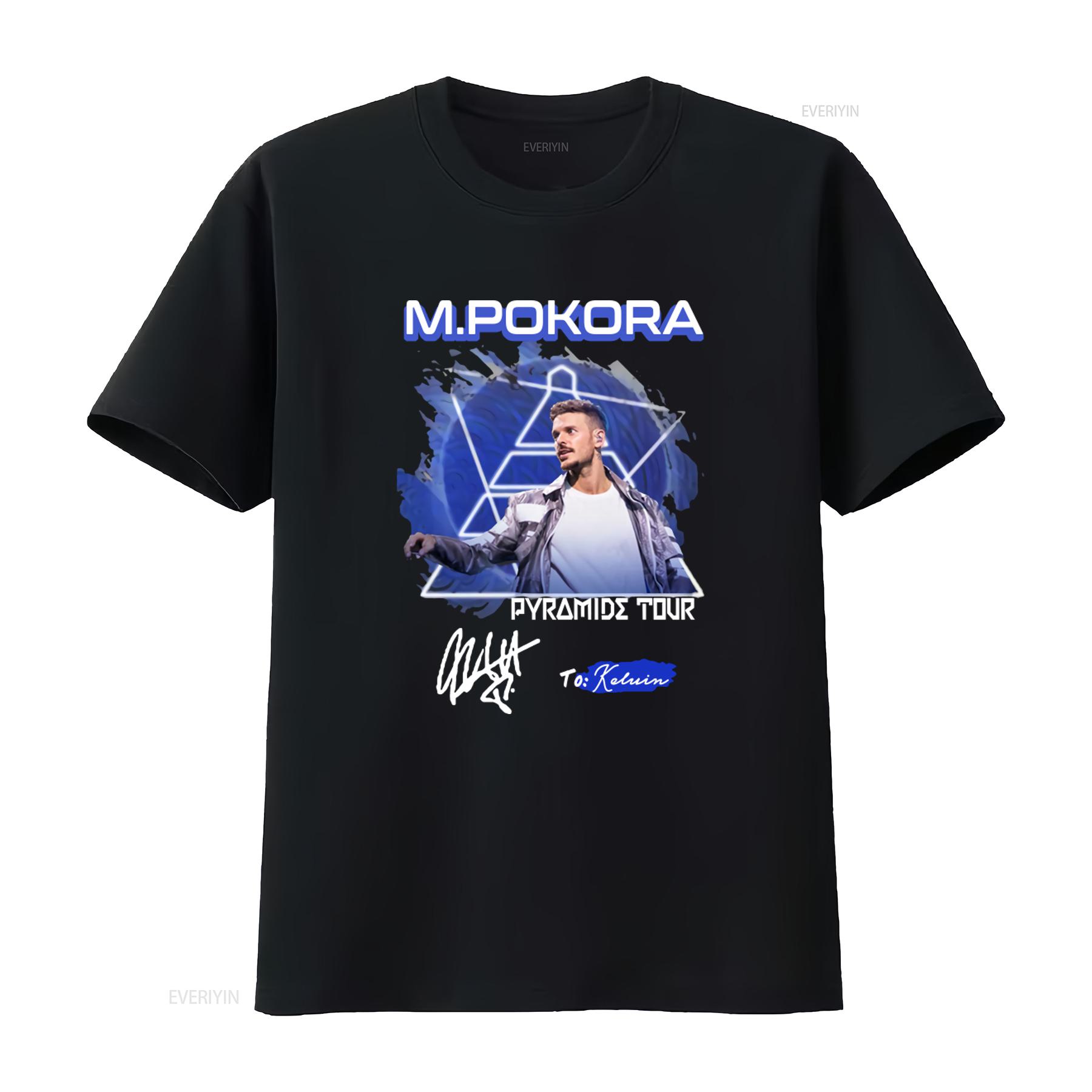 M Pokora Pyramide Tour Signature T Shirt Stylish Design for Concert Fans vintage Washed designer clothes streetwear homme 4XL
M Pokora Pyramide Tour Signature T Shirt Stylish Design for Concert Fans vintage Washed designer clothes streetwear homme 4XL