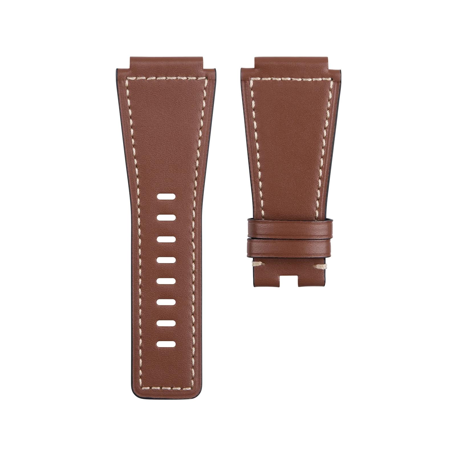 First Layer Soft Genuine Leather Watchband For Bell Ross Strap BR-01 BR-03 Wrsitband 34-24mm Convex Pin Buckle Accessories 24mm&No Buckle малиновий
First Layer Soft Genuine Leather Watchband For Bell Ross Strap BR-01 BR-03 Wrsitband 34-24mm Convex Pin Buckle Accessories 24mm&No Buckle малиновий