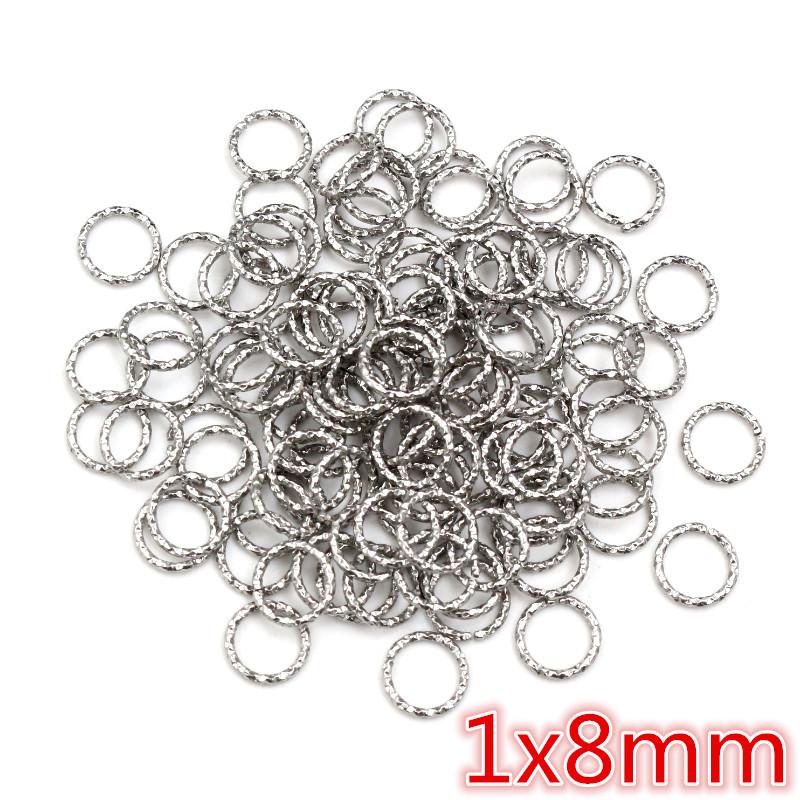 50pcs Stainless Steel 1/1.2mm thick 6 8 10 12 14mm Twist Open Jump Rings for DIY Jewelry Making Findings for Earrings Necklace
50pcs Stainless Steel 1/1.2mm thick 6 8 10 12 14mm Twist Open Jump Rings for DIY Jewelry Making Findings for Earrings Necklace