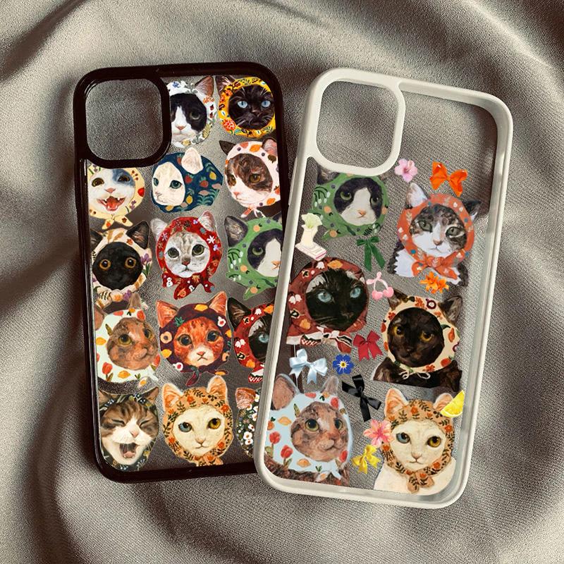 Colorful Cat Design Clear Phone Case For iPhone 11 12 13 14 15 16 Pro Max Plus 16E XR X XS Max 7 8 16 Plus SE2 Hard Cover For iPhone 13 Mini
Colorful Cat Design Clear Phone Case For iPhone 11 12 13 14 15 16 Pro Max Plus 16E XR X XS Max 7 8 16 Plus SE2 Hard Cover For iPhone 13 Mini