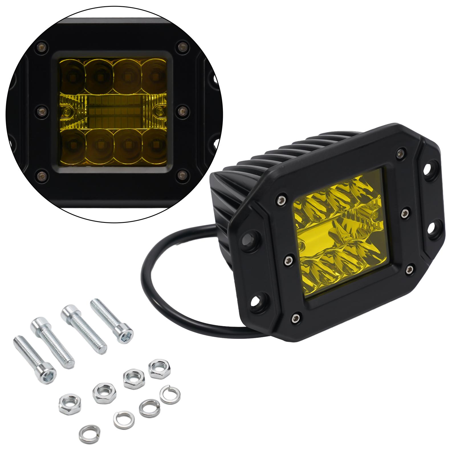Practical 470g 16W 1600LM Work Light Reliable LED Light for Car Truck Lightweight IP65 16W 50000H Working Life жёлтый
Practical 470g 16W 1600LM Work Light Reliable LED Light for Car Truck Lightweight IP65 16W 50000H Working Life жёлтый