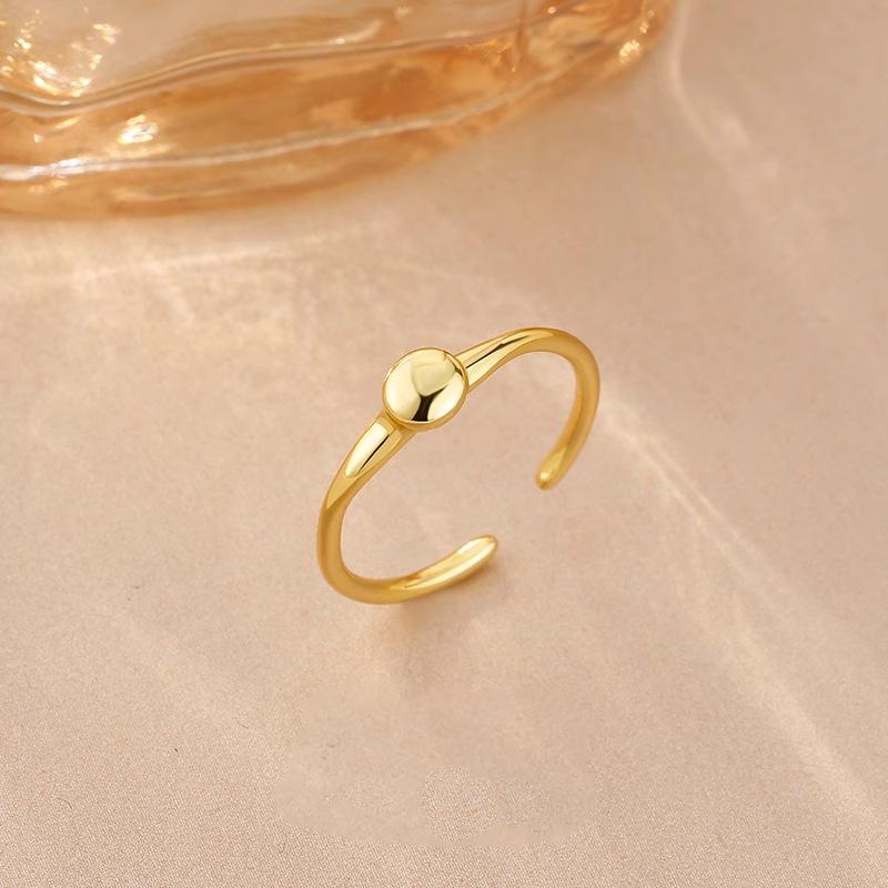 Xiangxu Round Bean Adjustable Minimalist Women s Ring - Open Design for Index Finger
Xiangxu Round Bean Adjustable Minimalist Women s Ring - Open Design for Index Finger