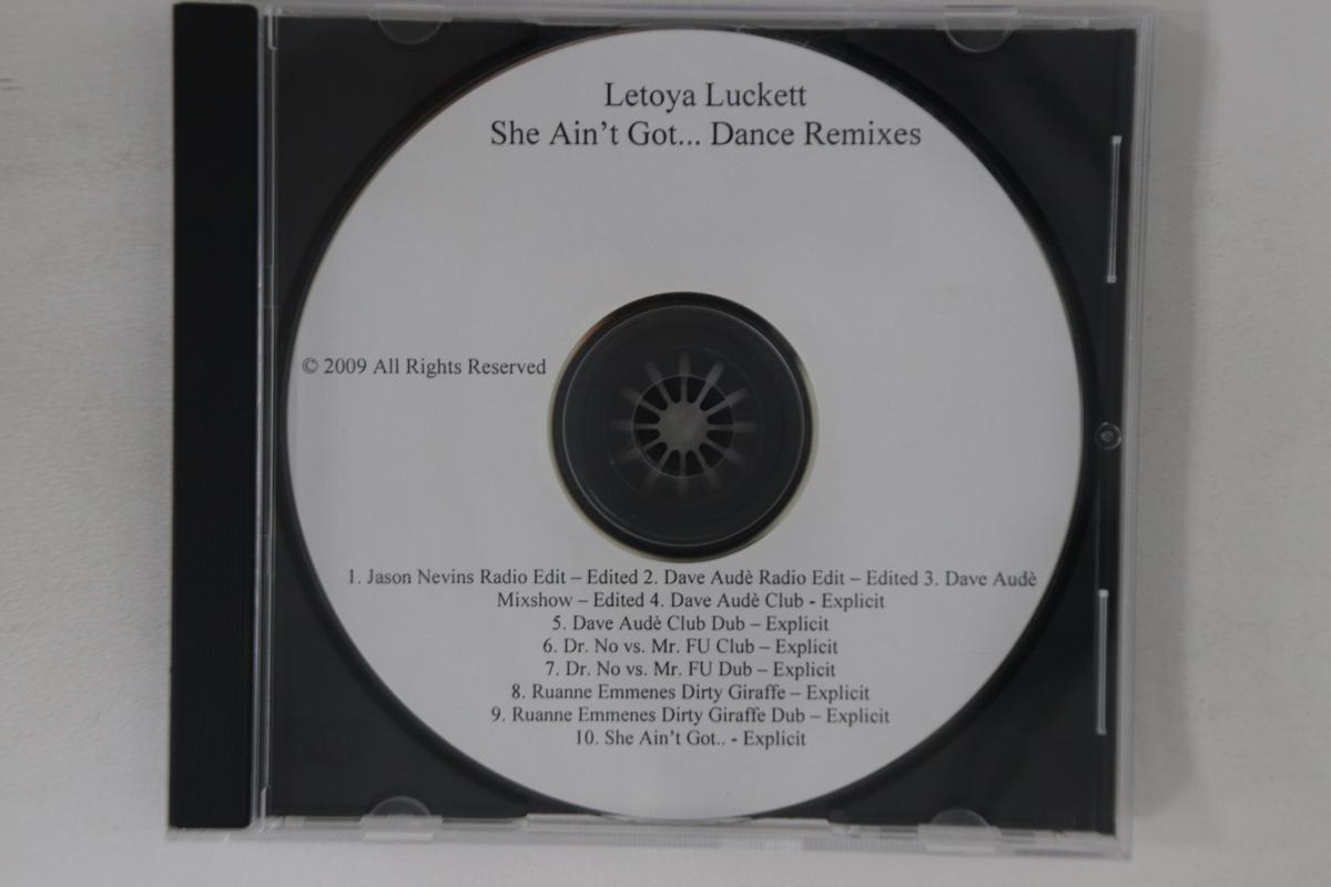 CD LETOYA - She Aint Got Dance Remixes ICD134PROMO NOT ON LABEL Unknown Dance & Electronica Used
CD LETOYA - She Aint Got Dance Remixes ICD134PROMO NOT ON LABEL Unknown Dance & Electronica Used