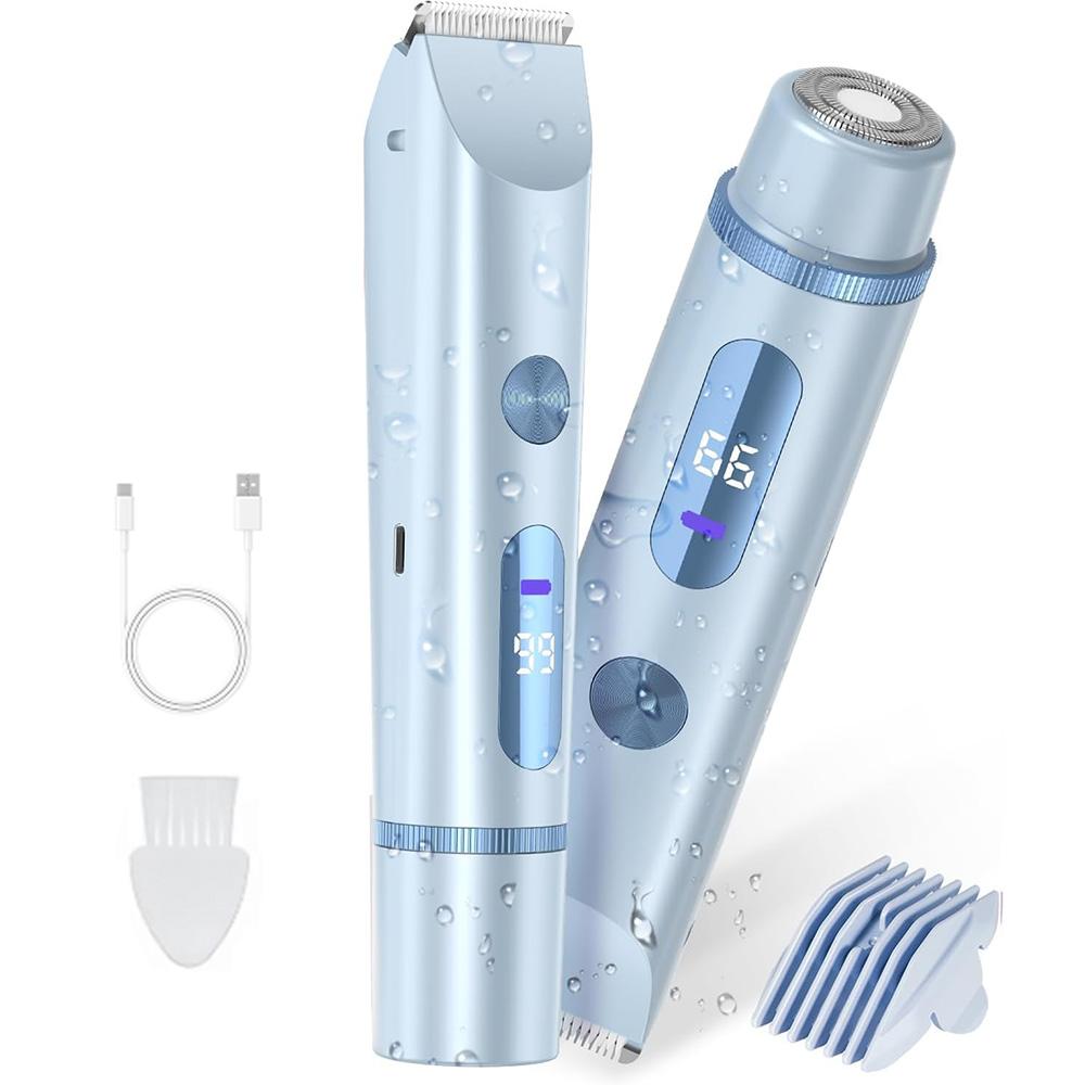 2026 Double Headed Body Hair Remover Waterproof Rechargeable Electric Shaver Digital Display Mini Women Bikini Trimmer синий
2026 Double Headed Body Hair Remover Waterproof Rechargeable Electric Shaver Digital Display Mini Women Bikini Trimmer синий