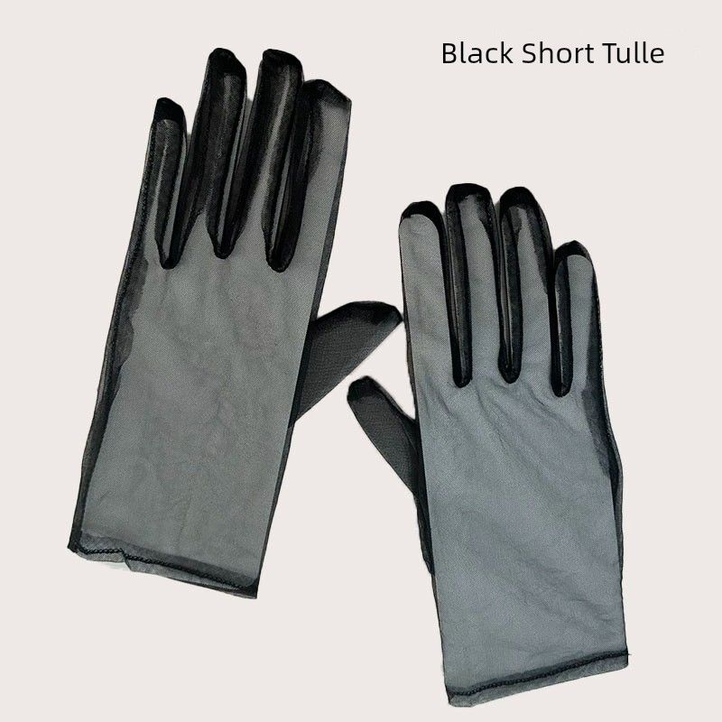 Velvet Women s Dress French Hepburn Style Dinner Gloves Black Tulle Short Gloves All yards
Velvet Women s Dress French Hepburn Style Dinner Gloves Black Tulle Short Gloves All yards