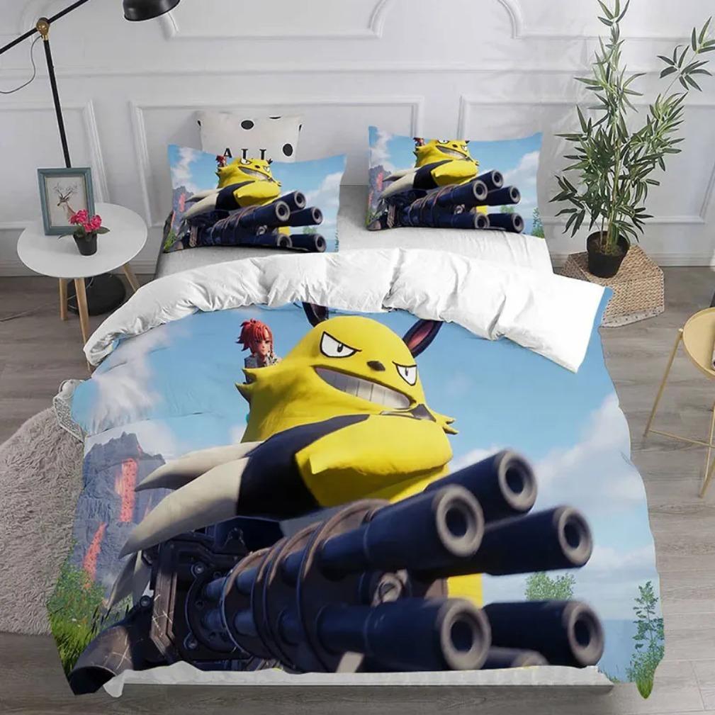 Palworld Bedding CollectionsGame Characters Duvet Cover3D Prints Palworld Quilt Cover 23 Pieces Collections Bedroom Decoration 228x228cm 3pcs
Palworld Bedding CollectionsGame Characters Duvet Cover3D Prints Palworld Quilt Cover 23 Pieces Collections Bedroom Decoration 228x228cm 3pcs