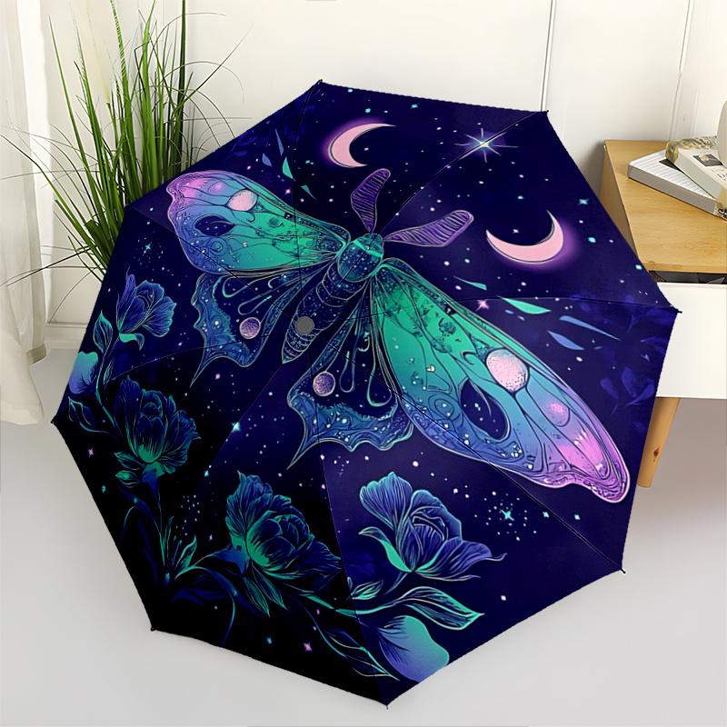 1pc Butterfly Art Automatic Opening and Closing Umbrella, Lightweight 3-Fold, With Cute Cartoon Characters, Suitable for Home, Outdoor and Daily
1pc Butterfly Art Automatic Opening and Closing Umbrella, Lightweight 3-Fold, With Cute Cartoon Characters, Suitable for Home, Outdoor and Daily