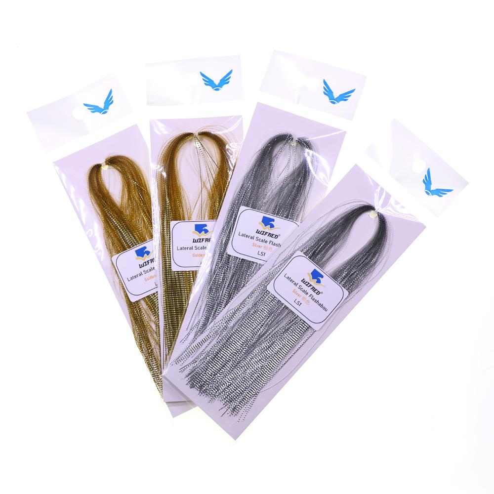 Flashabou Lateral Scale Fly Tying Material Durable Saltwater Corrugated Flash Tinsel for Minnow Jigs Assist Hooks Streamer Flies
Flashabou Lateral Scale Fly Tying Material Durable Saltwater Corrugated Flash Tinsel for Minnow Jigs Assist Hooks Streamer Flies