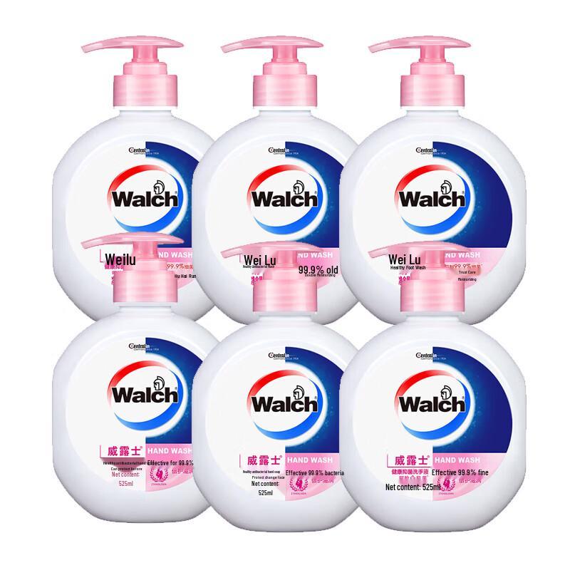 Walch Healthy Antibacterial Hand Soap, 6-Pack
Walch Healthy Antibacterial Hand Soap, 6-Pack