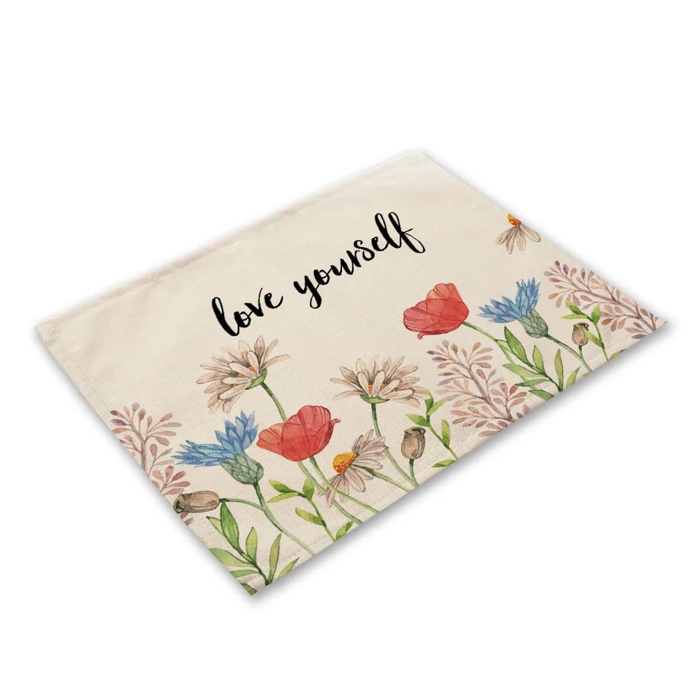 45x30cm Linen Art Placemat Insulation Series Pattern Coaster Food Tableware Pad Kitchen Decorative Accessories 2pcs 30x45cm
45x30cm Linen Art Placemat Insulation Series Pattern Coaster Food Tableware Pad Kitchen Decorative Accessories 2pcs 30x45cm