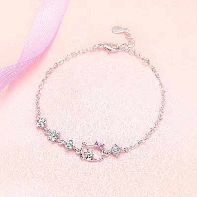 Корейская версия милого кошачьего браслета для девочек, украшение для кошек, простая мода, модная бижутерия
Корейская версия милого кошачьего браслета для девочек, украшение для кошек, простая мода, модная бижутерия