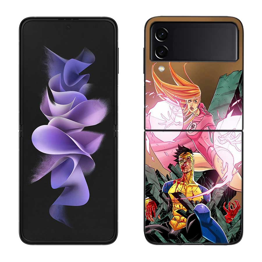 Cartoon Invincible Phone Case For Samsung Z Flip 7 6 5G Galaxy Z Flip 5 4 3 Black Hard Cell Cover Luxury PC Shell Coque Samsung Z Flip 6 5G
Cartoon Invincible Phone Case For Samsung Z Flip 7 6 5G Galaxy Z Flip 5 4 3 Black Hard Cell Cover Luxury PC Shell Coque Samsung Z Flip 6 5G