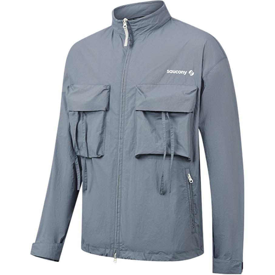 Saucony Natural Echo Stand Collar Fashion Soft Versatile Jacket Unisex Jacket Blue Gray SA3259WJ43O-GR249 S
Saucony Natural Echo Stand Collar Fashion Soft Versatile Jacket Unisex Jacket Blue Gray SA3259WJ43O-GR249 S