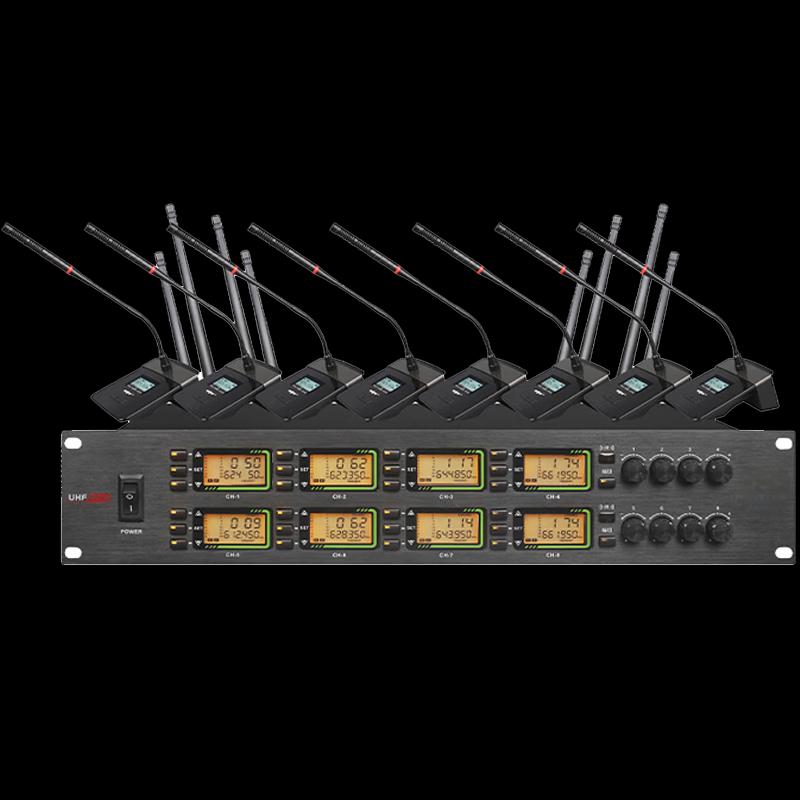 Huachang Vision SG818M Wireless 1-to-8 Gooseneck Conference Microphone System (CN version)
Huachang Vision SG818M Wireless 1-to-8 Gooseneck Conference Microphone System (CN version)