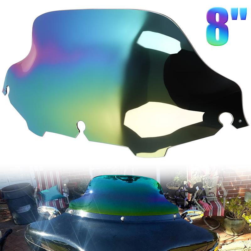 8 Inch Motorcycle Windscreen Windshield Iridium Wind Deflector Covers For Harley Touring Electra Street Glide CVO 1996-2013
8 Inch Motorcycle Windscreen Windshield Iridium Wind Deflector Covers For Harley Touring Electra Street Glide CVO 1996-2013
