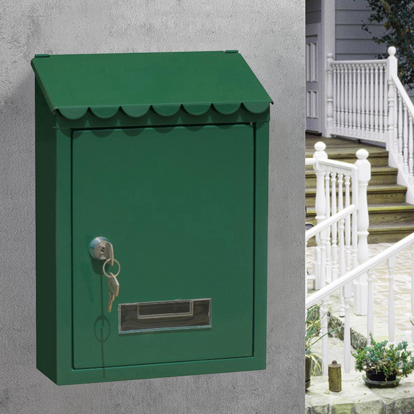 Metal Rustproof Post -Mounted Key Locking Premium Mailbox with Letter Slot Drop Box Case зелений
Metal Rustproof Post -Mounted Key Locking Premium Mailbox with Letter Slot Drop Box Case зелений