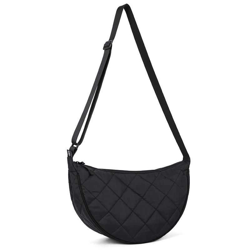 High-end Women s Handbag Large Capacity New Fashionable Niche Nylon Shoulder/crossbody Bag/dumpling Bag чёрный
High-end Women s Handbag Large Capacity New Fashionable Niche Nylon Shoulder/crossbody Bag/dumpling Bag чёрный