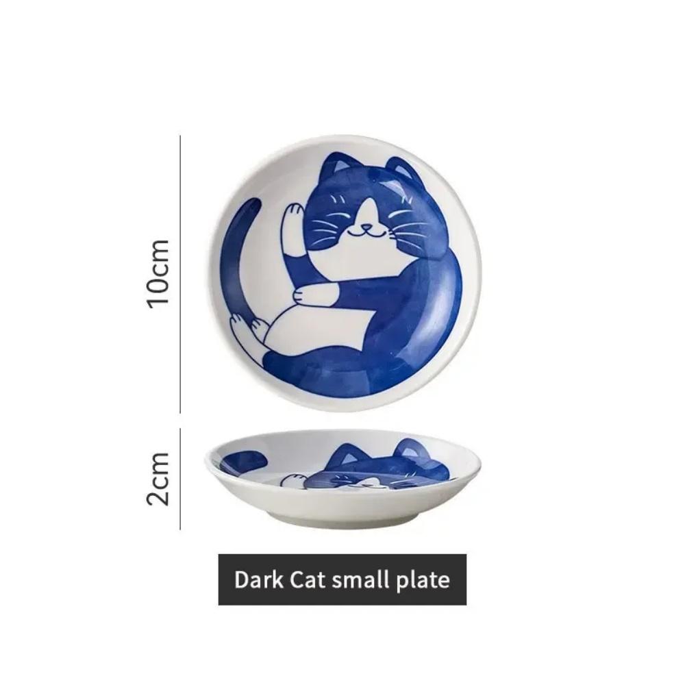 1/4pack Japanese Small Plate Set Ceramic Cute Cats Design Appetizer Dessert Sushi Sauce Dishes Ceramic Tableware 2x10cm
1/4pack Japanese Small Plate Set Ceramic Cute Cats Design Appetizer Dessert Sushi Sauce Dishes Ceramic Tableware 2x10cm