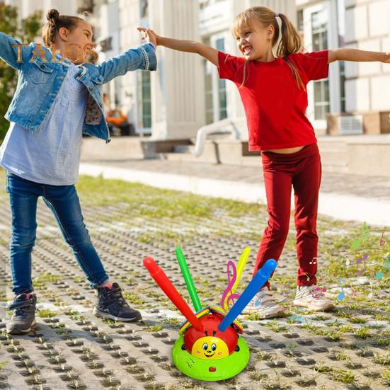 Игрушка «Прыгай и бросай» 2 в 1 Музыкальная игрушка-прыгун Игры в помещении и на улице Игрушка-кольцо для детей в возрасте от 4 до 6 лет Развитие моторики A
Игрушка «Прыгай и бросай» 2 в 1 Музыкальная игрушка-прыгун Игры в помещении и на улице Игрушка-кольцо для детей в возрасте от 4 до 6 лет Развитие моторики A