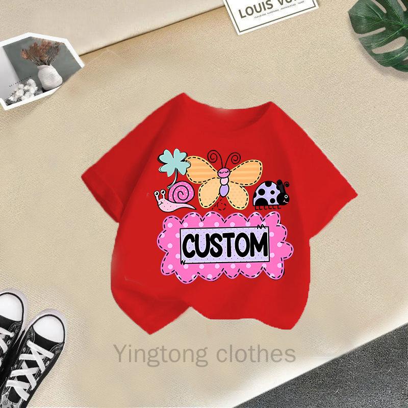 Summer Fashion Girls Short Sleeved T-shirt Cute Printed Girls Casual Versatile Top Cross Border 150cm
Summer Fashion Girls Short Sleeved T-shirt Cute Printed Girls Casual Versatile Top Cross Border 150cm