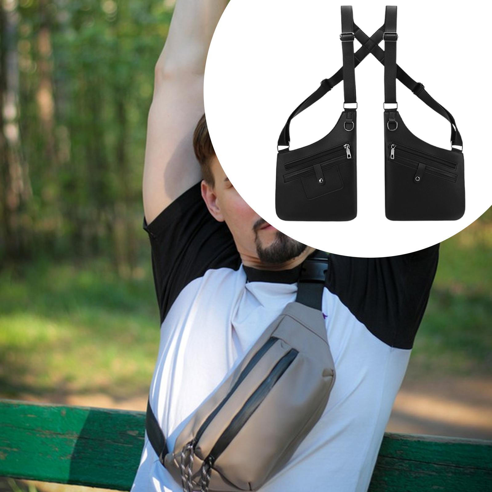 Double , Underarm Bag with Multiple Compartments, Made of PU, Adjustable Strap, Suitable for чёрный
Double , Underarm Bag with Multiple Compartments, Made of PU, Adjustable Strap, Suitable for чёрный