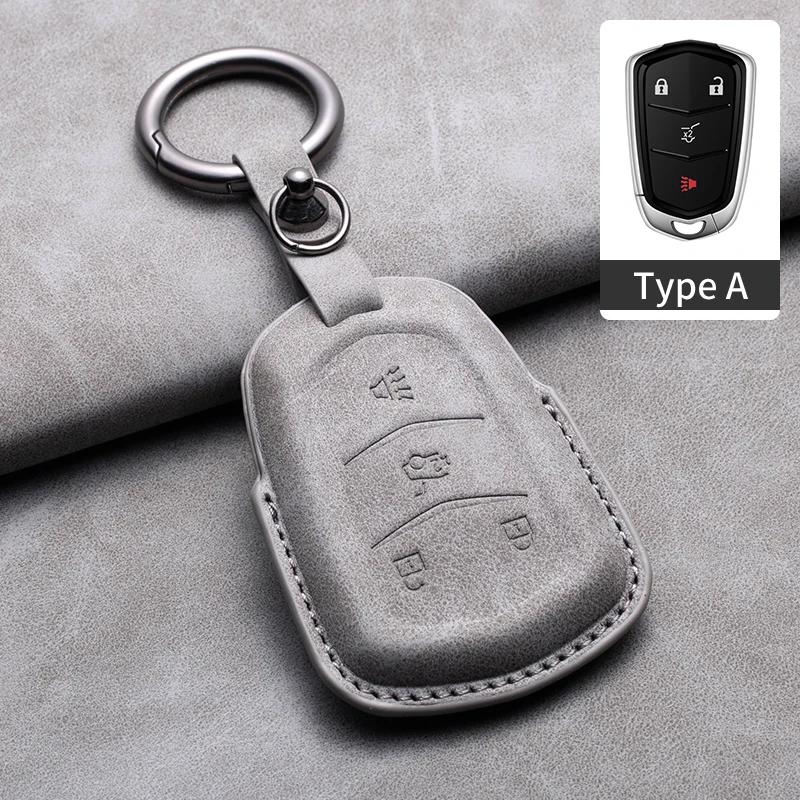 Leather Car Key Case Cover Shell for Cadillac ATS CT6 CTS DTS XT5 Escalade ESV SRX STS XTS ELR 2014 2015 2016 2017 2018
Leather Car Key Case Cover Shell for Cadillac ATS CT6 CTS DTS XT5 Escalade ESV SRX STS XTS ELR 2014 2015 2016 2017 2018