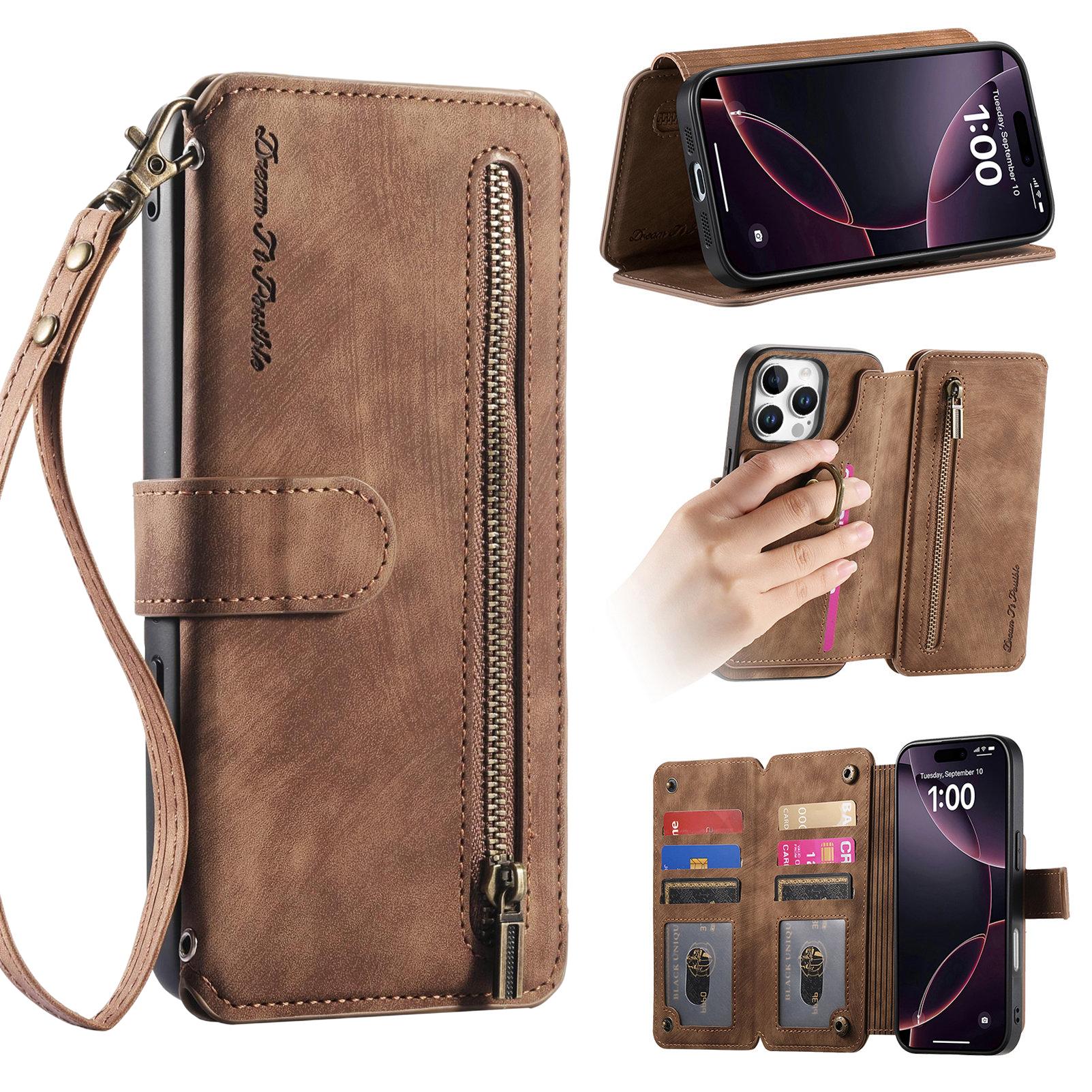 7 Card Zip Phone Case for OPPO Find X8S X5 Reno 12 13F 10 8 7 6 Pro Plus 8T 8Z 6Z Sunjolly Stand Retro Wallet Case Cover coque Oppo Find X8s коричневый
7 Card Zip Phone Case for OPPO Find X8S X5 Reno 12 13F 10 8 7 6 Pro Plus 8T 8Z 6Z Sunjolly Stand Retro Wallet Case Cover coque Oppo Find X8s коричневый