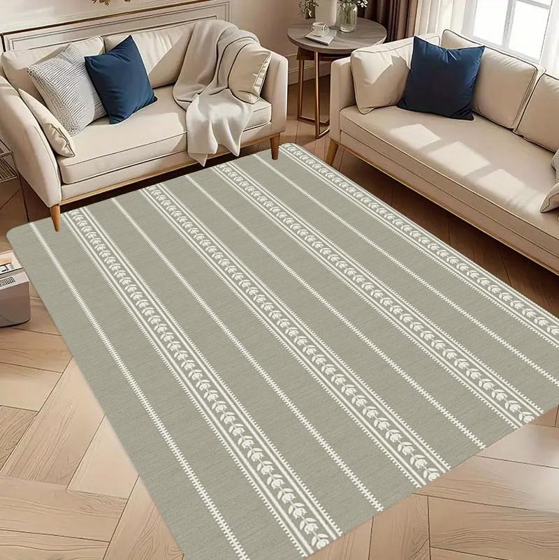 Vintage Botanical Stripe Carpet Mat Rug Home Decoration Living Room Bedroom Nordic Leaf Flower Pattern Non Slip Soft Floor Mat 40X60CM
Vintage Botanical Stripe Carpet Mat Rug Home Decoration Living Room Bedroom Nordic Leaf Flower Pattern Non Slip Soft Floor Mat 40X60CM