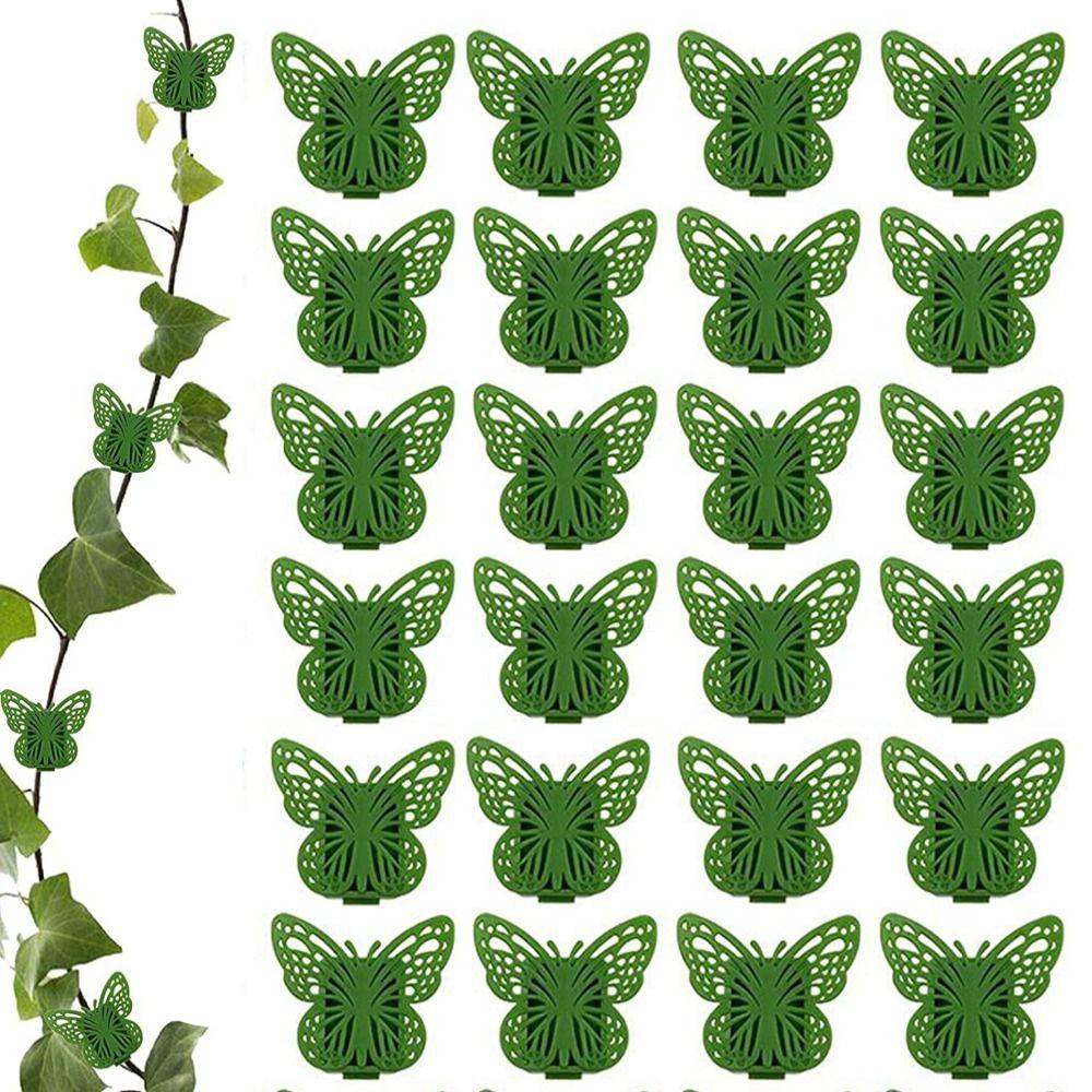 Climbing Self-Adhesive Plant Fixing Clip Vine Holder Butterfly Shape Clamps Climbing Plants Support
Climbing Self-Adhesive Plant Fixing Clip Vine Holder Butterfly Shape Clamps Climbing Plants Support