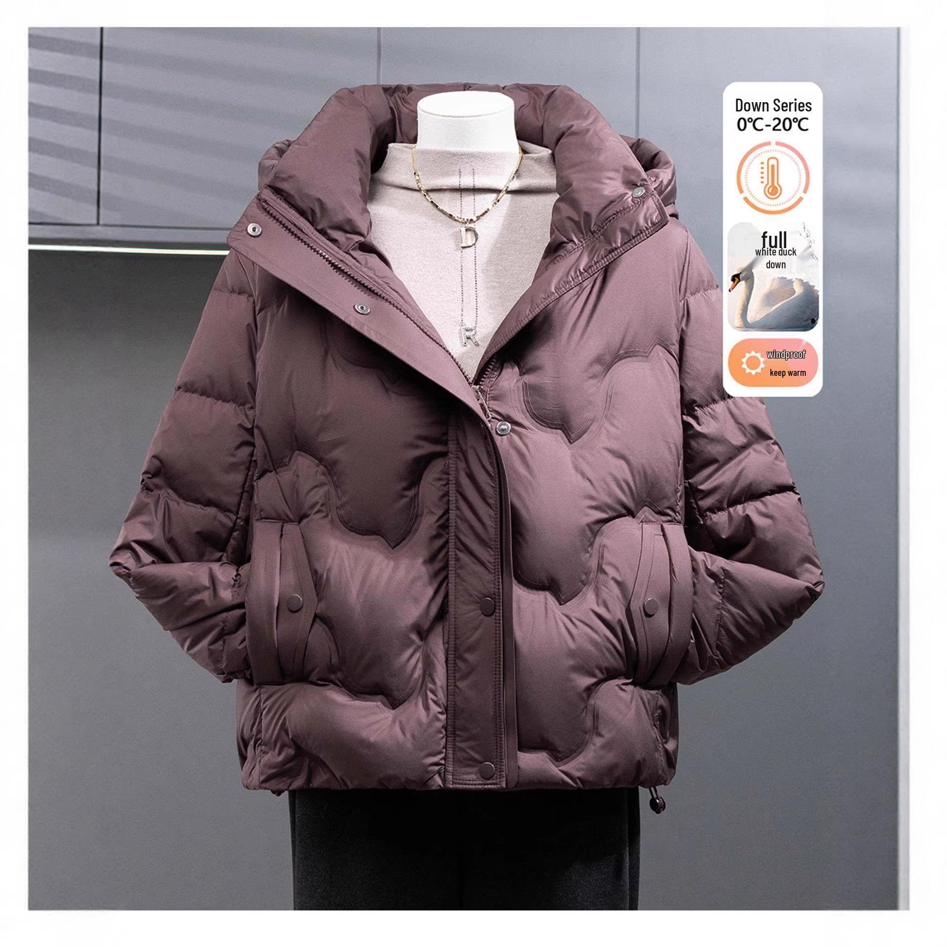 Fashionable Plus Size 2025 Down Jacket for Women 50+ - Stylish Warm Outerwear for Autumn and Winter L for 105 jin
Fashionable Plus Size 2025 Down Jacket for Women 50+ - Stylish Warm Outerwear for Autumn and Winter L for 105 jin