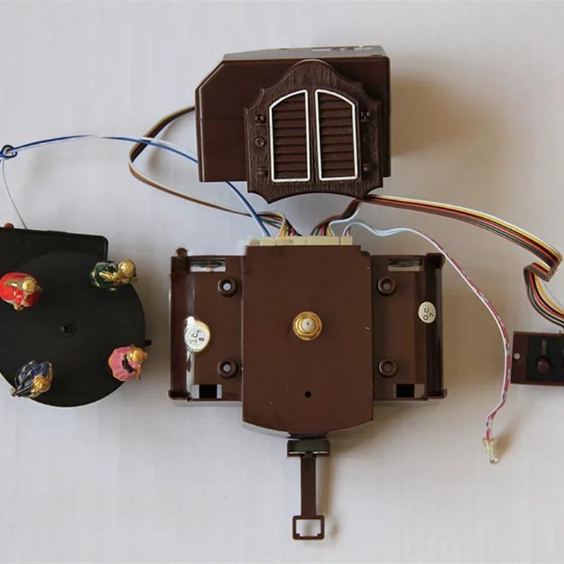 Cuckoo Wall Clock Movement Pendulum Clocks Mechanism with Bird Cuckoo Box Silent Light Control Music Boxes Kit Accessories
Cuckoo Wall Clock Movement Pendulum Clocks Mechanism with Bird Cuckoo Box Silent Light Control Music Boxes Kit Accessories